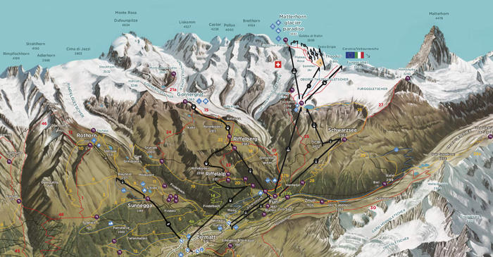 Zermatt Bergbahnen Preise, Fahrpläne & Betriebszeiten