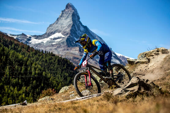 The best enduro riders in the world competed in the Enduro World Series mountain bike championships.