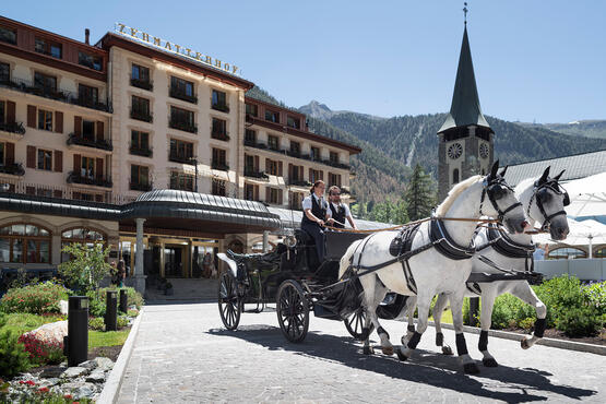 Das Grand Hotel Zermatterhof ist reich an Geschichte und architektonischer Integrität.