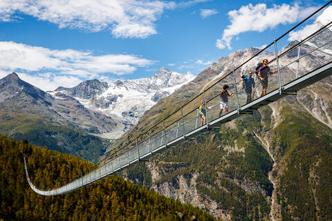 Wanderung zur Weltrekord-Hängebrücke