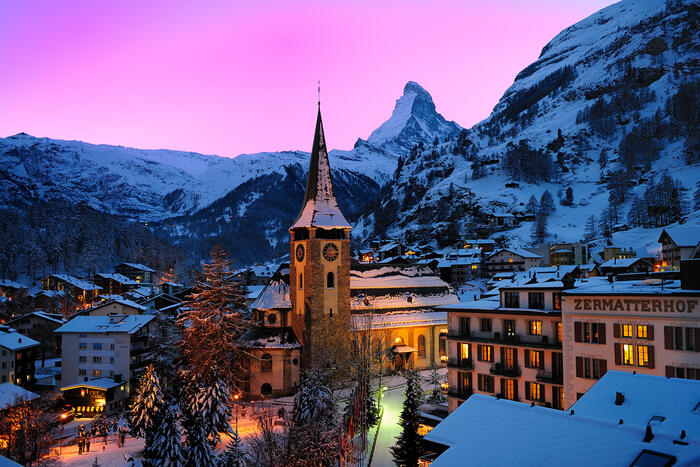 Mit den «Winter Celebrations Zermatt» die Weihnachtszeit im Dorf geniessen