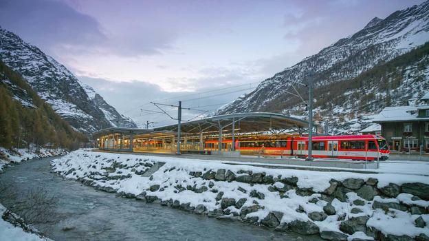 Convenient travel to Zermatt by train