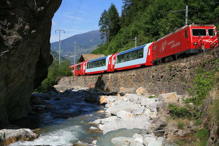 Glacier Express, le train rapide le plus lent du monde
