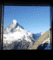 Views from the Arbenbiwak cabin of the north face of the Matterhorn.
