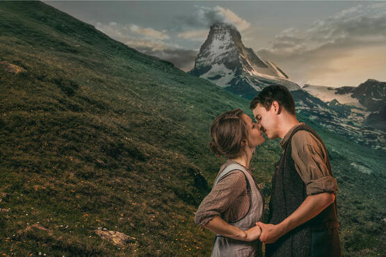 Jakob (David Taugwalder) und Maria (Romaine Müller) Gibt es Hoffnung für ihre Liebe?