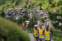 After the village of Zermatt, the race continues to Ried and Sunnegga.