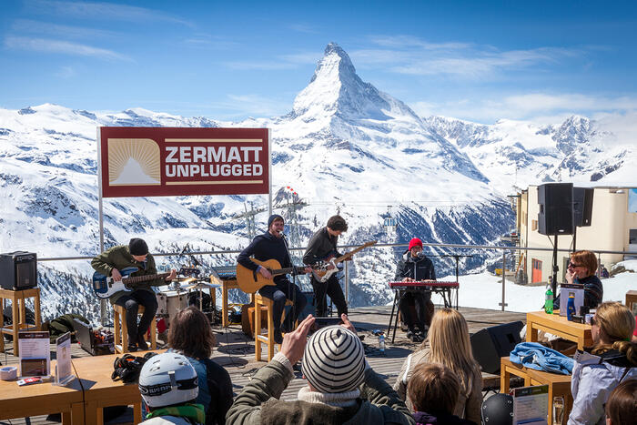 It is now hard to imagine Zermatt's calendar of events without Zermatt Unplugged. 