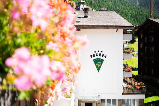 Vue extérieure de l’Alpine Hotel Perren