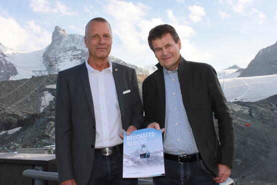 CEO Markus Hasler et président Franz Julen