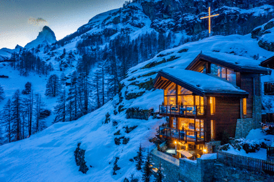 World’s Best Ski Resort: Das Chalet Zermatt Peak