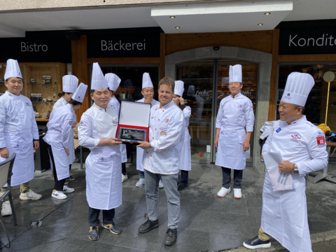 Erfahrungsaustausch zwischen der Bäckerei Fuchs und südkoreanischen Kolleginnen und Kollegen (1)