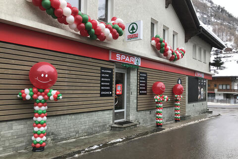 Eröffnung des ersten SPAR express im Wallis