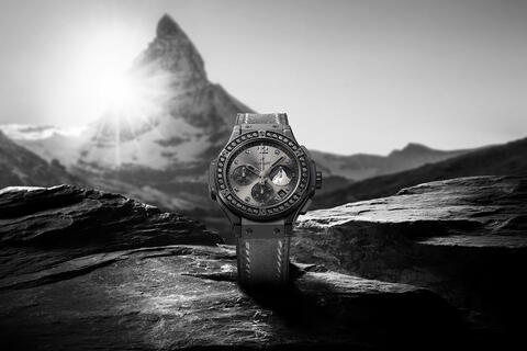 Hublot et sa nouvelle montre «Big Bang All Black Zermatt» (1)