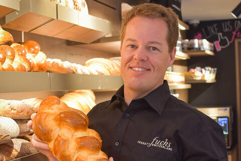 Philipp Fuchs, Geschäftsführer der Bäckerei Fuchs 