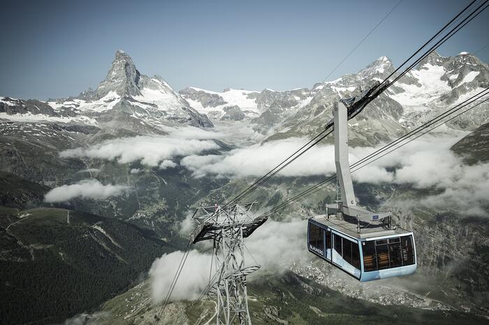 Blauherd-Rothorn cable car