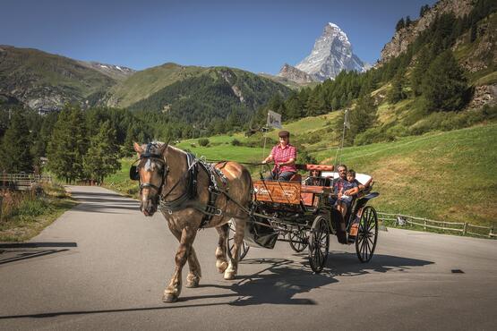 Carriage in Zermatt