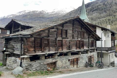 Largest granary in the Upper Valais 