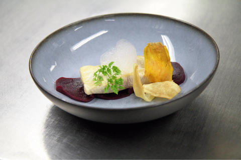 Wild Origin Lake Trout with Beet Root Slices